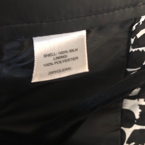 Silk White House Black Market Strapless Cocktail Dress - Size 8. EUC - Picture 8 of 9